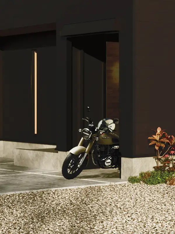 無垢スタイルの見学会 外観3