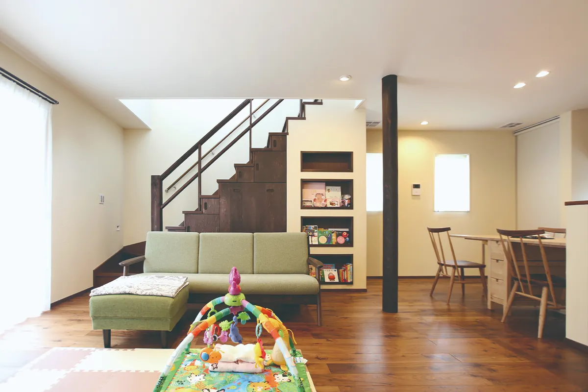 黒を基調とした大人カッコイイシンプルモダンの家