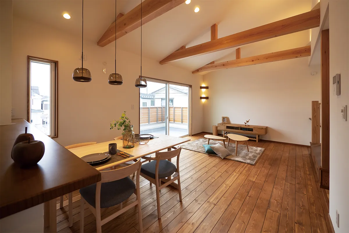 広々土間収納で趣味を楽しむナチュラルシックな家