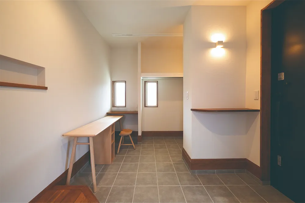 広々土間収納で趣味を楽しむナチュラルシックな家