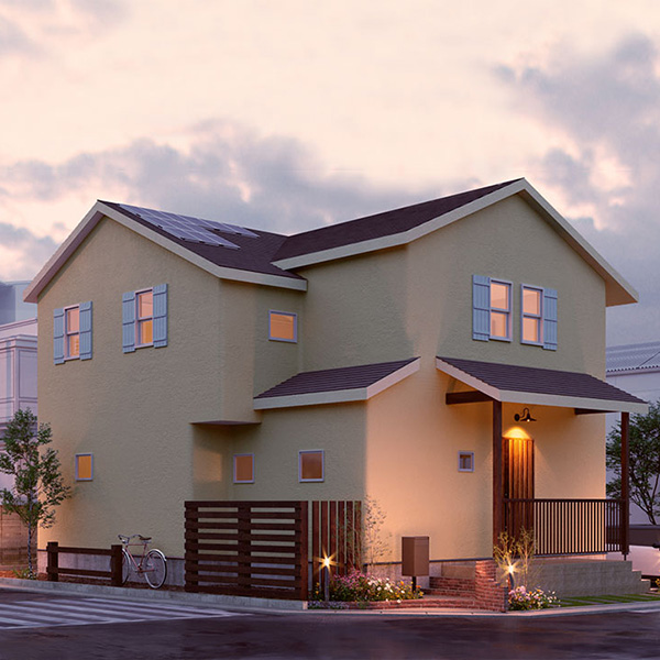 吹抜けリビングやお洒落なパントリーが暮らしを楽しくする無垢の家