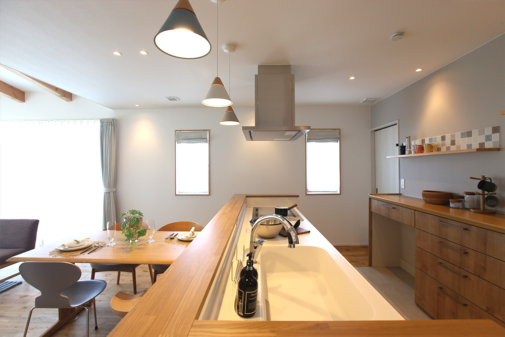 暮らし快適で可愛らしい北欧ナチュラルなデザイン平屋の家