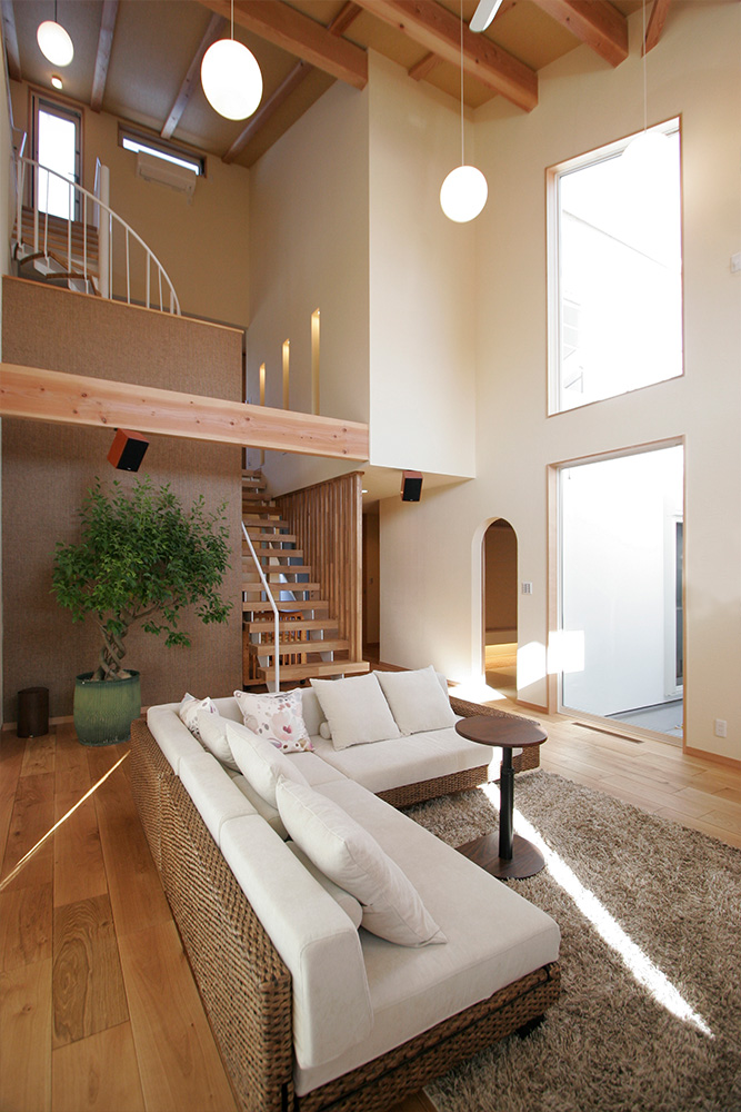 至福の時間を自宅で味わえる高級大型注文住宅