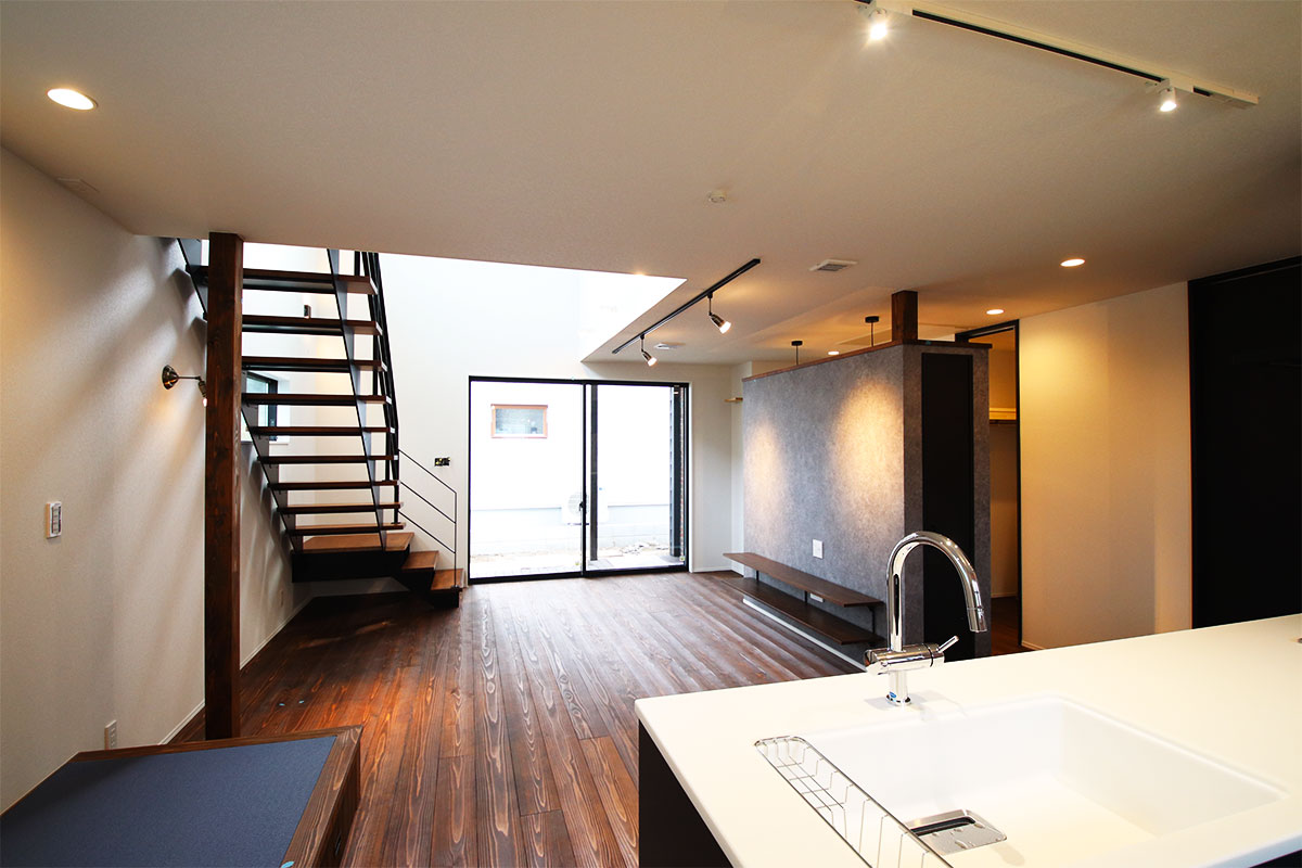 シンプルモダンな男前デザイナーズ住宅