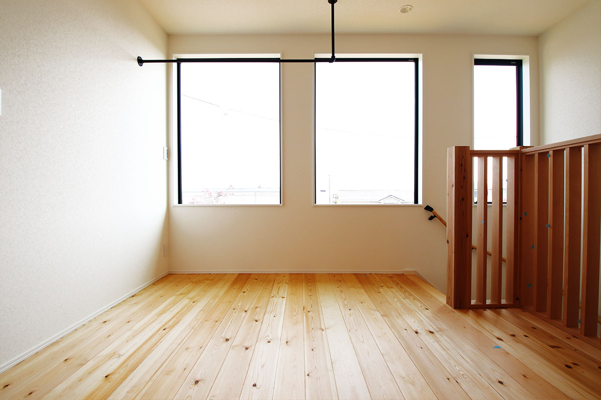 家族団欒を叶える高気密高断熱の無垢の家