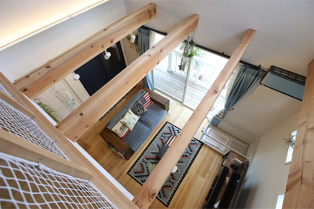 サーファーズスタイルの魅力あふれる家