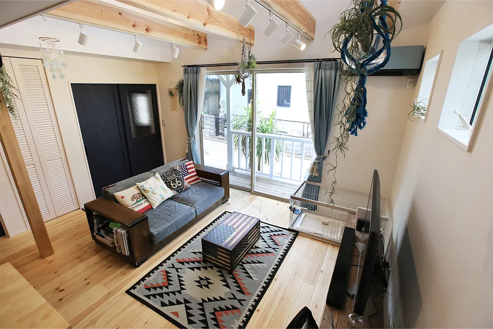 サーファーズスタイルの魅力あふれる家