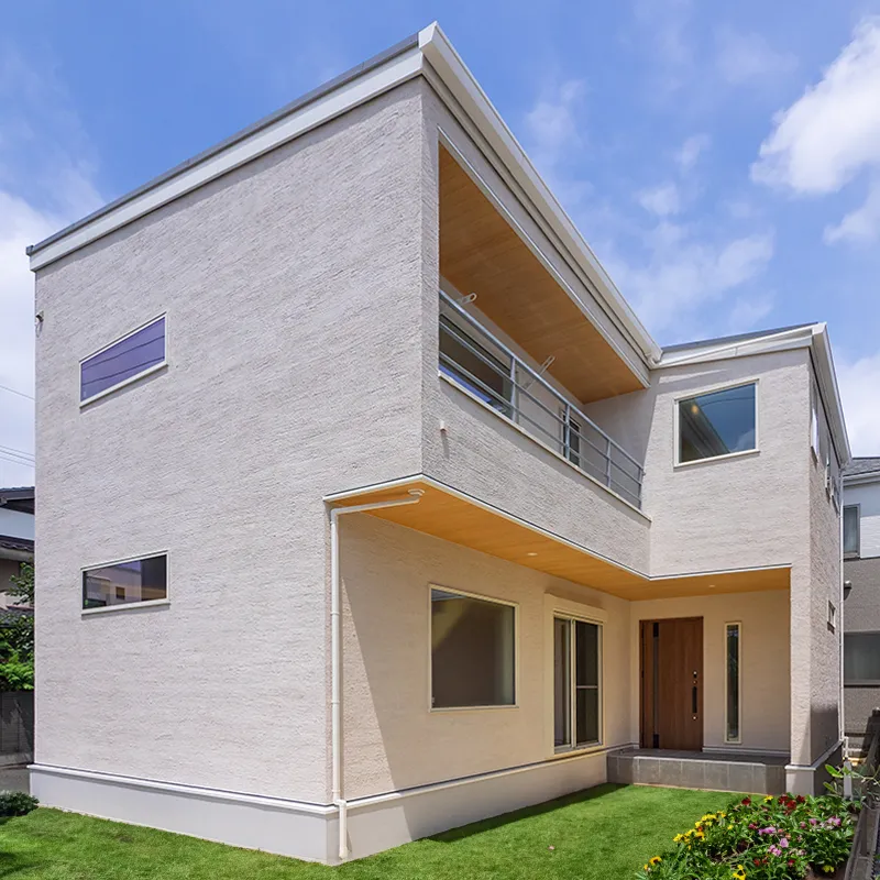 明るく開放的なLDKと帰宅動線が快適な家