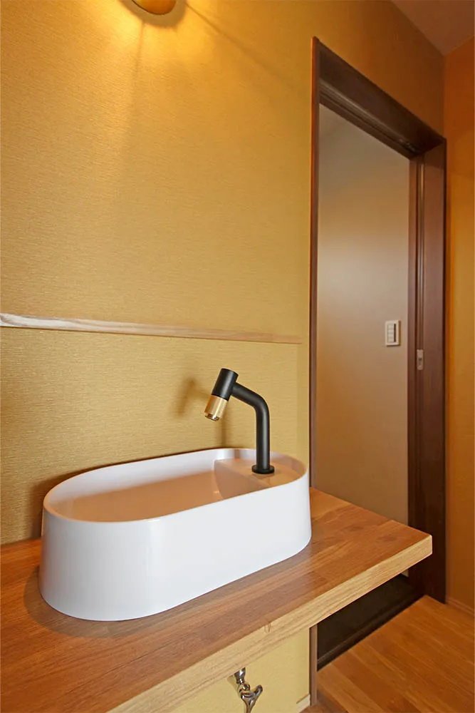 2つの吹き抜けでコミュニケーションはずむ2世帯住宅