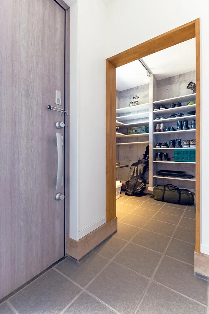 リビングの大空間を愉しむ。すっきり暮らす平屋住宅