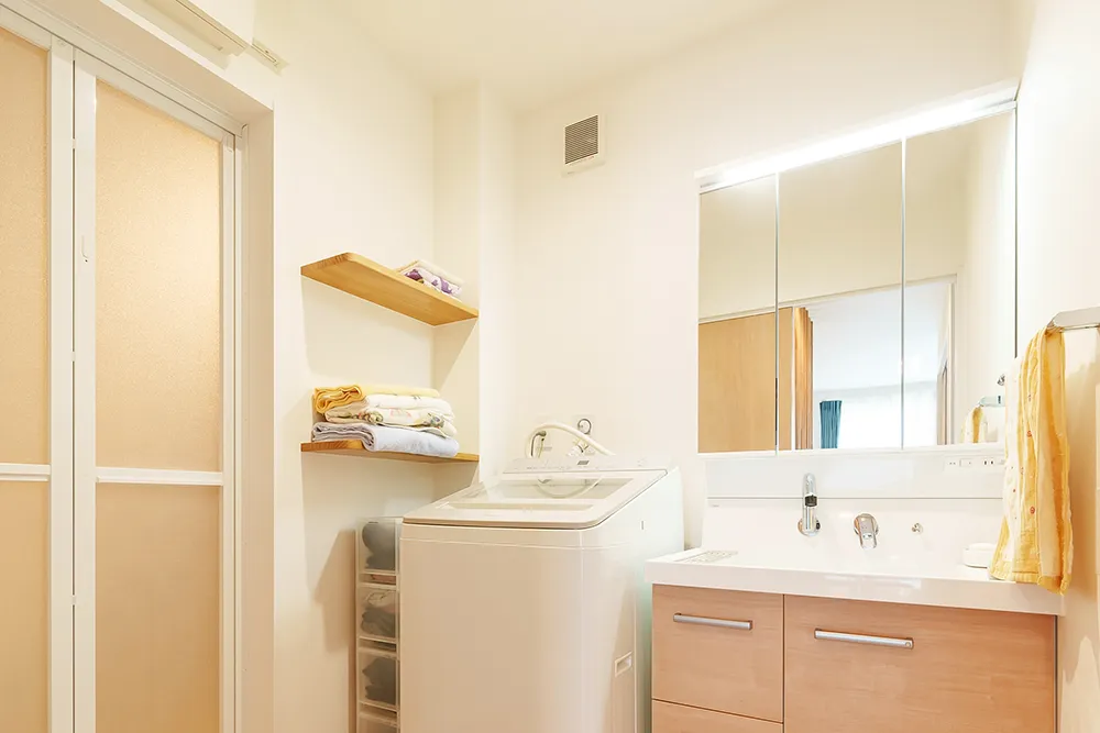 アクアリウムを楽しむ子育て世代のセミオーダー住宅