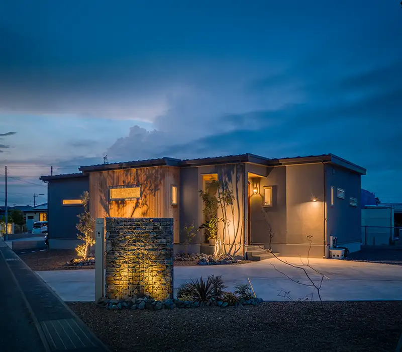 美しさと快適さを両立するモダンな平屋住宅