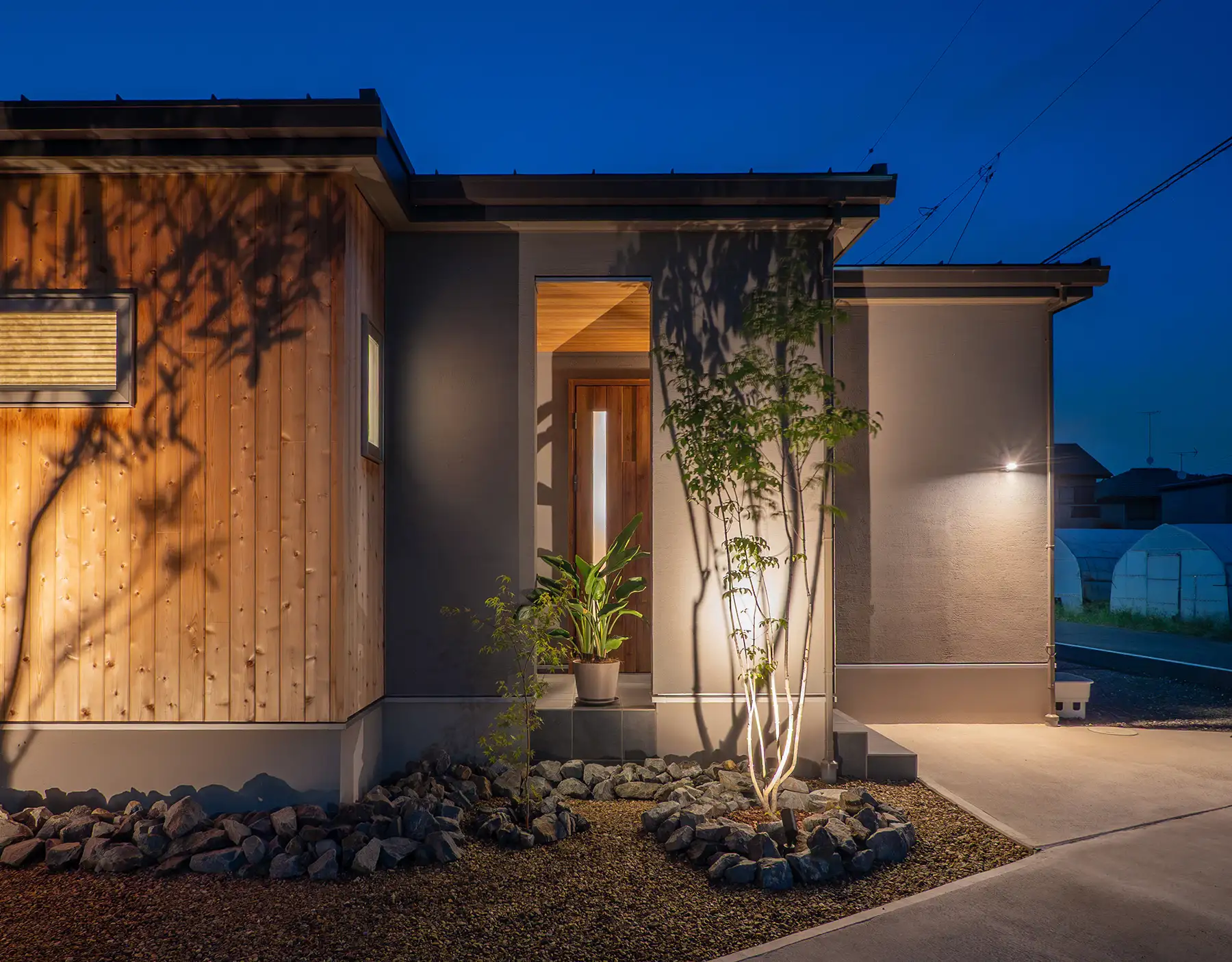 美しさと快適さを両立するモダンな平屋住宅