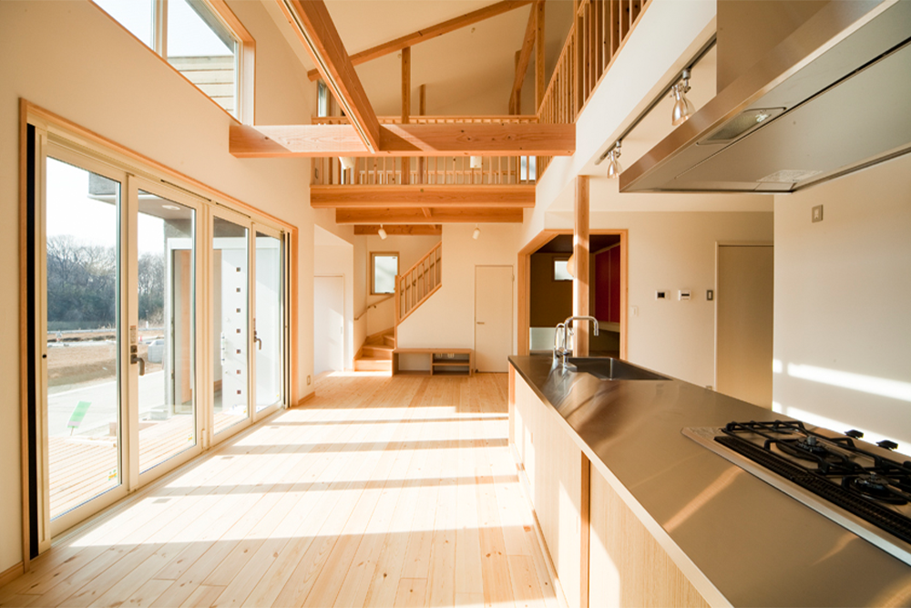 高原のコテージのような無垢デザイナーズ住宅