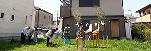 感謝して神事